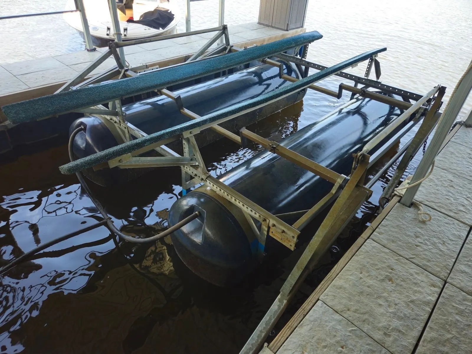 Boat lift welding project